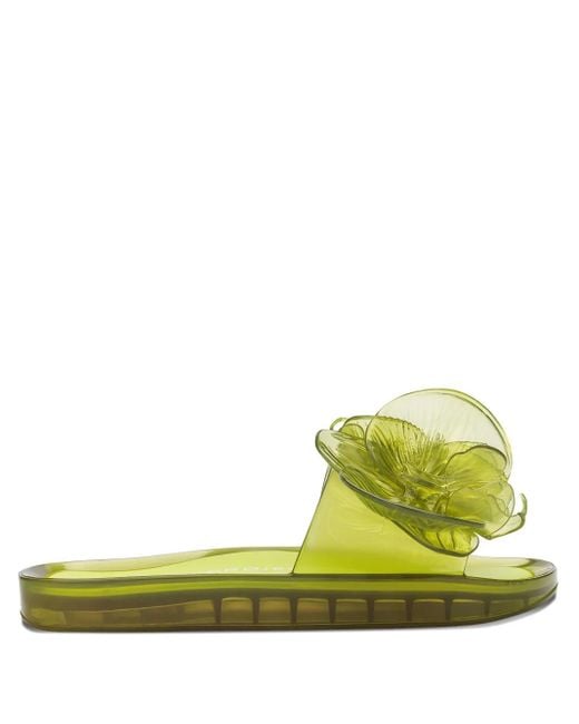 Melissa フローラル サンダル Green