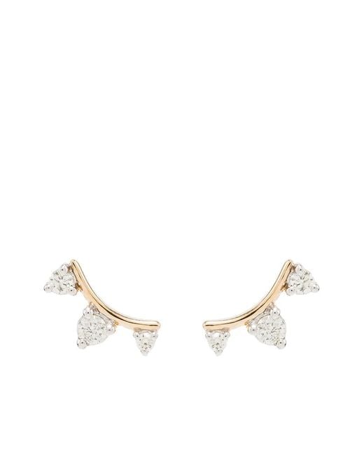 Adina Reyter Natural Amigos 14-Karat Diamond Earrings