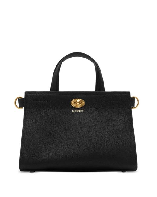 Burberry Black Mini Cotswolds Tote Bag