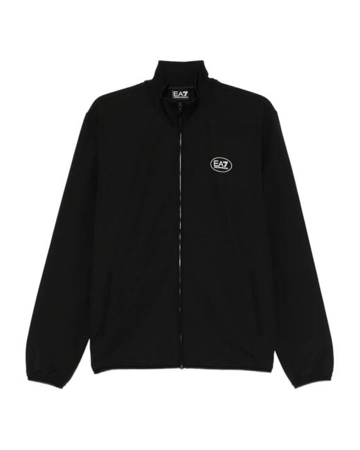 EA7 Black Sweaters for men