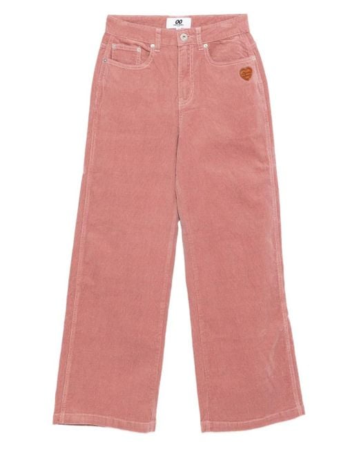 Chocoolate Red Hose Aus Cord