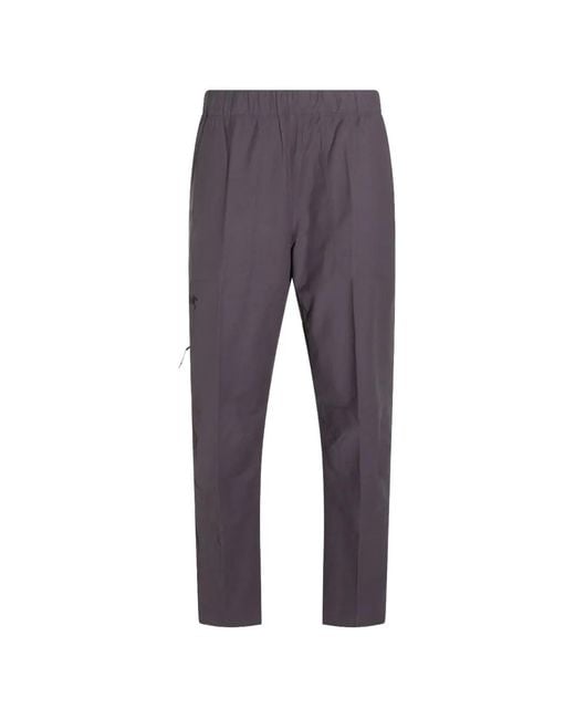 Arc'teryx Blue Logo-Embroidered Elasticated-Waist Trousers