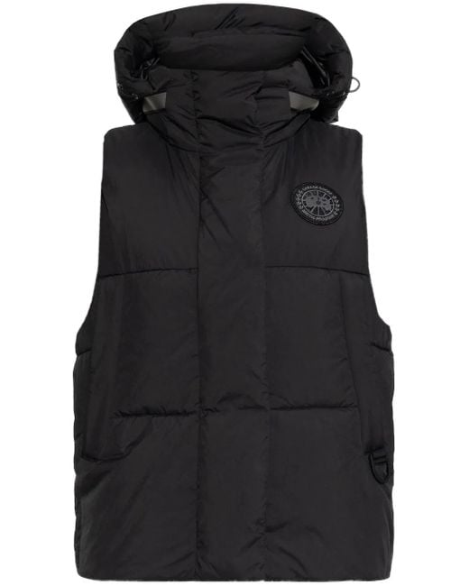 Canada Goose Black Padded Gilet