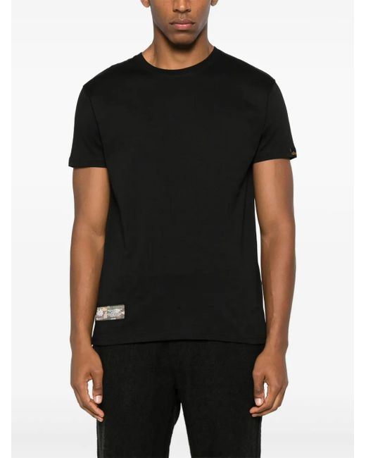 Alpha Industries Black Camo Label T-Shirt for men
