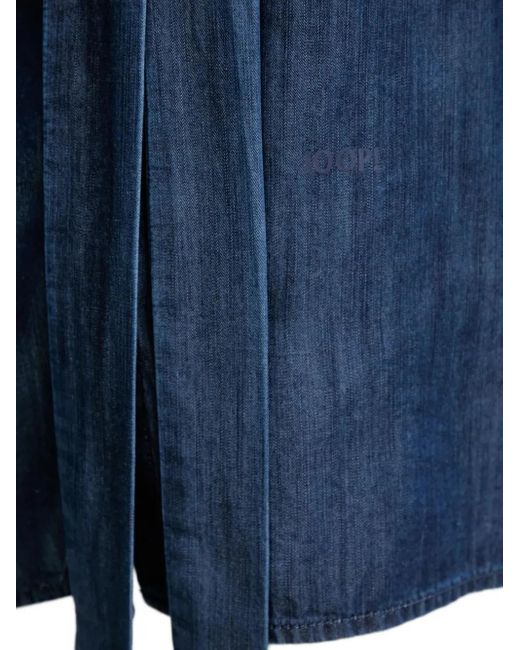 Joop! Blue Jeanshemd mit Schleifenkragen