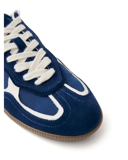 Alohas Blue Tb.490 Suede Panelled Sneakers