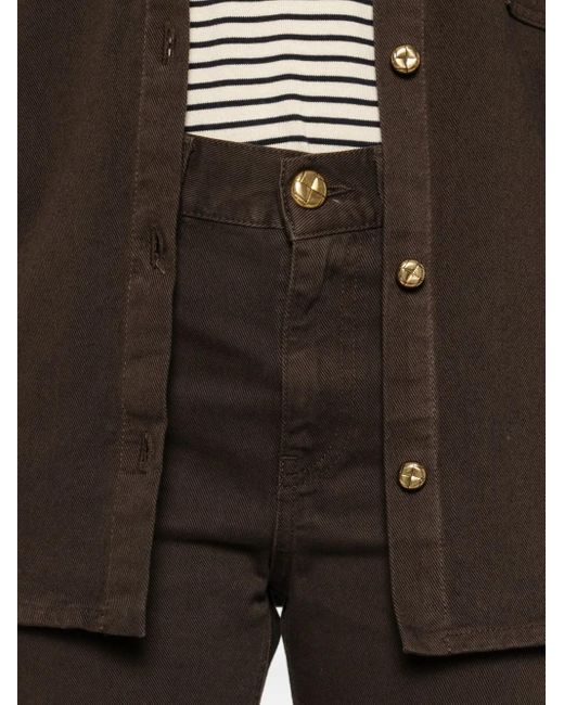 Blazé Milano Gray Embroidered Logo Jeans