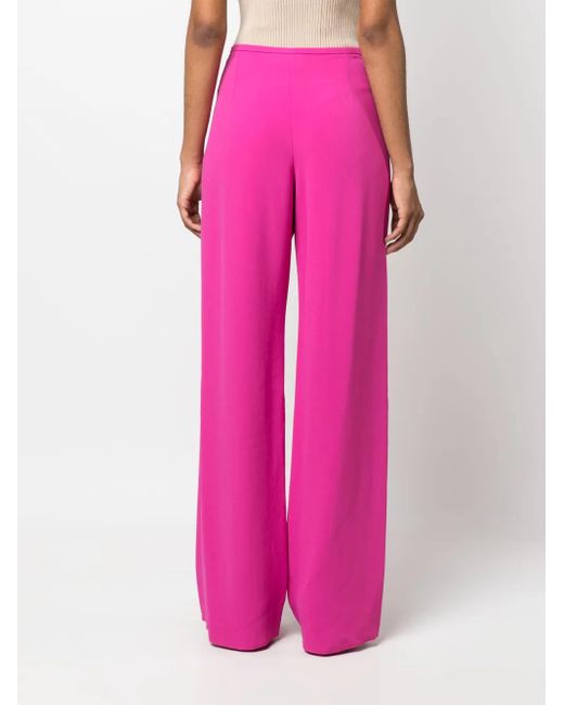 Emporio Armani Pink Cady Trousers