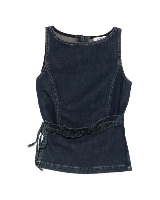 Top Maxime Damson Madder de color Blue