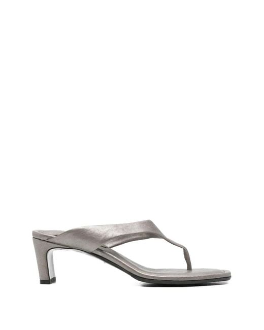 Our Legacy White Karasu Open-Toe Sandals