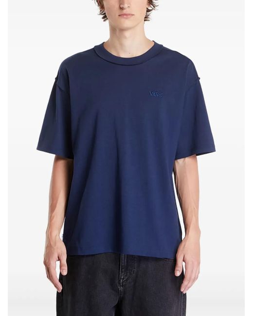 メンズ Vans コットン Tシャツ Blue