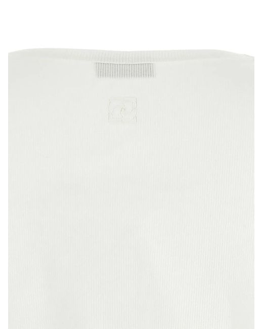 Magda Butrym クロシェトリム トップ White