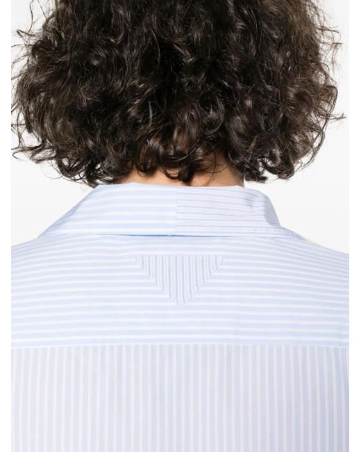 メンズ Prada ストライプ シャツ White