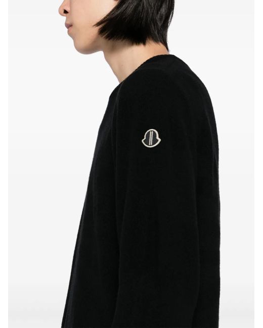 Rick Owens Black Jumbo Jumper for men