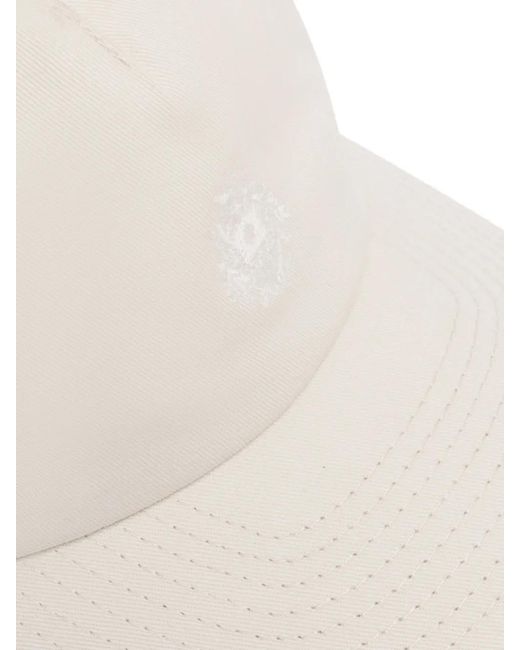 Bally White Logo-Embroidered Baseball Cap