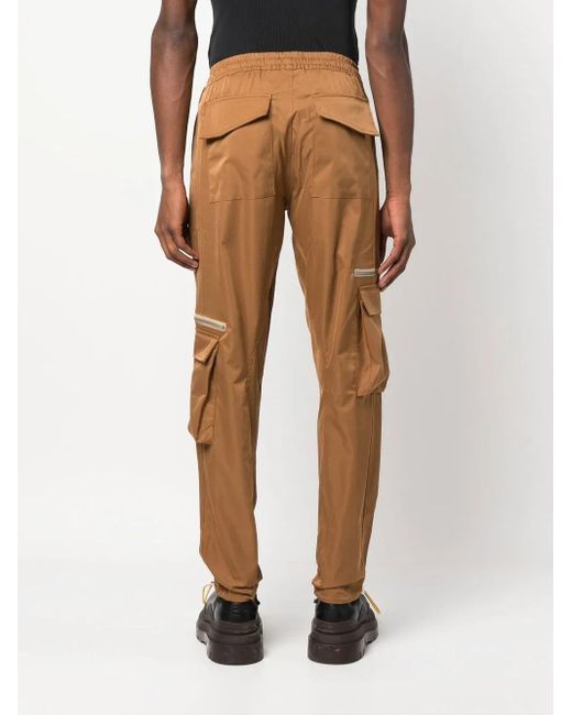 Rhude White Cargo Trousers for men