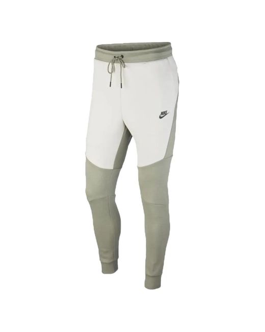 Nike Gray Tech-Fleece Track Pants for men