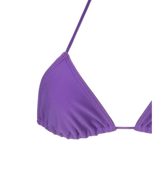 Amir Slama Purple Triangle-Cup Bikini
