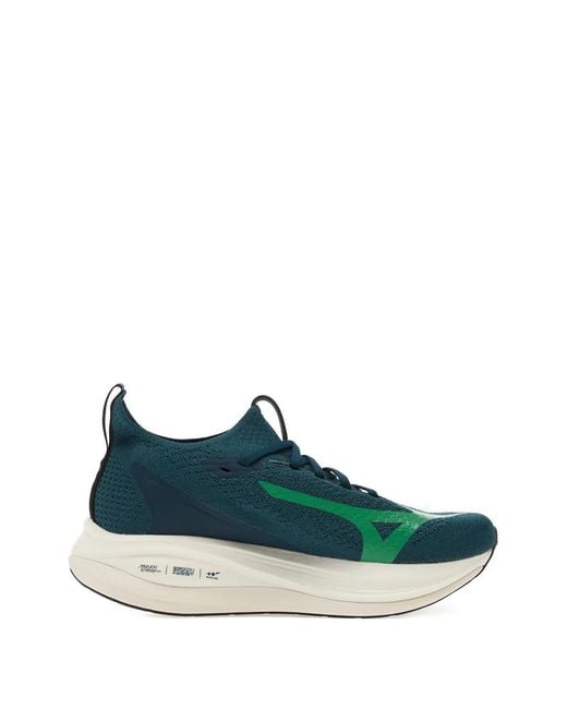Mizuno Green Neo Vista 2 Lace-Up Sneakers for men