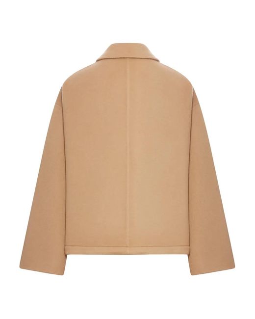 Gucci Natural Wool Caban Jacket
