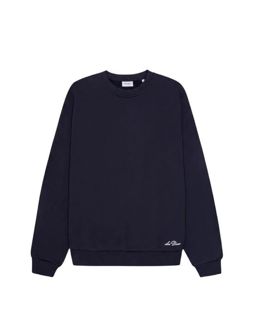 Les Deux Blue Ben Artist Graphic-Print Sweatshirt for men