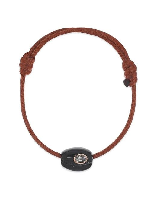 Dezso by Sara Beltran White Bracelet Petite Cowry En Onyx
