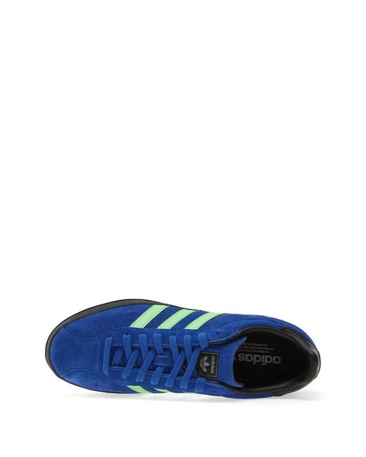 Adidas Blue Gazelle Indoorlace-Upfastening Sneakers for men