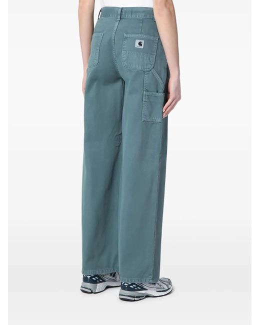 Carhartt Blue Cargo Wide-Leg Jeans