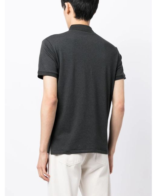 Polo Ralph Lauren Black Polo Pony-Embroidery Polo Shirt for men