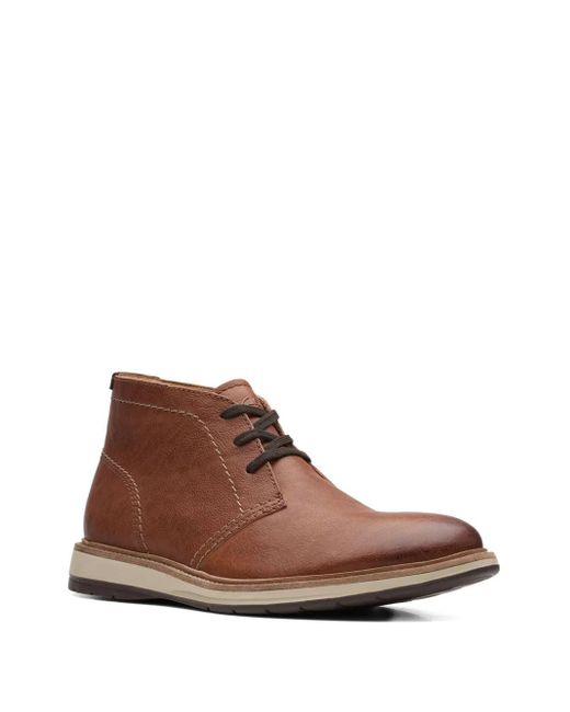 Clarks Brown Uniform Boots for men