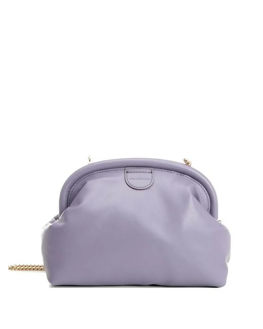Stella McCartney Purple Falabella Padded Crossbody-Bag