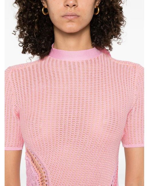 Roberta Einer Chiara Mini-Jurk in het Pink