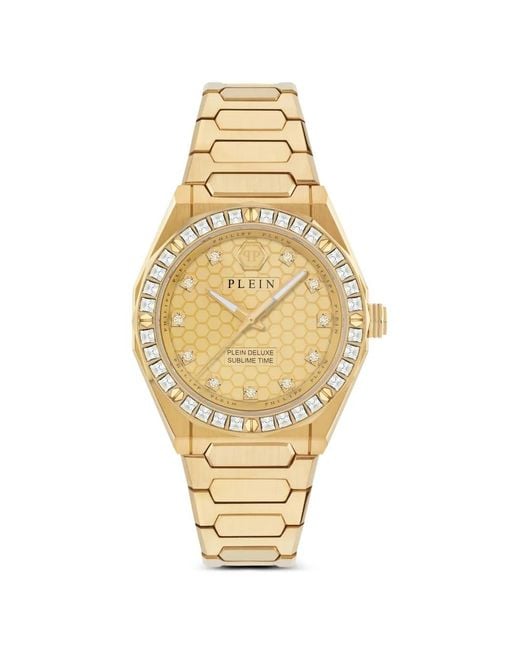 Philipp Plein Metallic Crystal 36Mm Watch