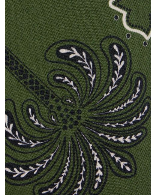 LaDoubleJ Green Printed Shorts