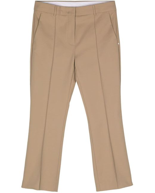 Pantalon droit Asiago à coutures apparentes Sportmax en coloris Natural