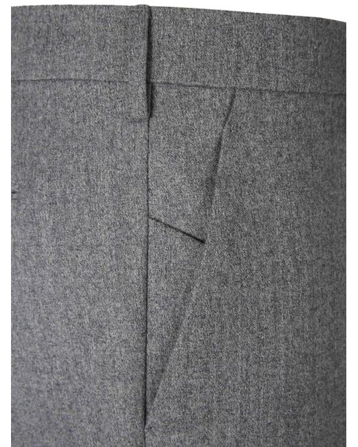 Berwich Gray Morello Trousers for men