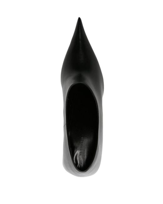 Balenciaga Black Hourglass 100 Leather Pumps