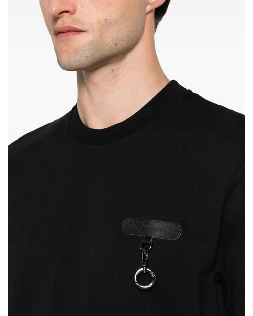 Yes London Black Short-Sleeve T-Shirt for men