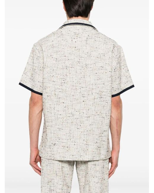 Drole de Monsieur Natural Tweed Polo Shirt for men