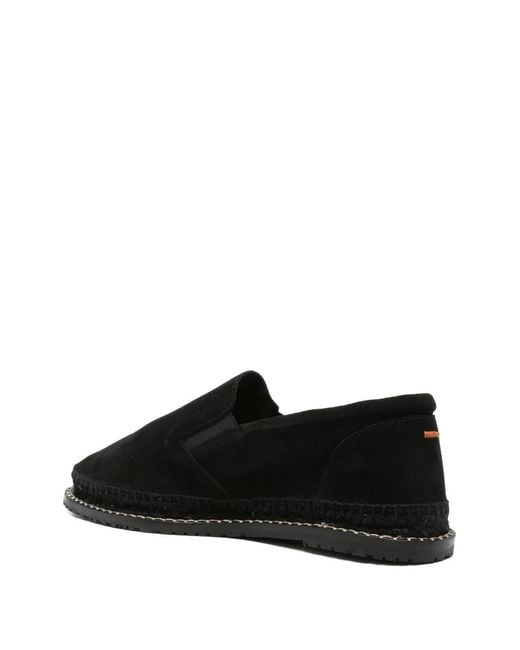 Castaner Black Suede Espadrilles for men