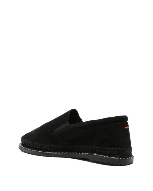 Castaner Black Suede Espadrilles for men