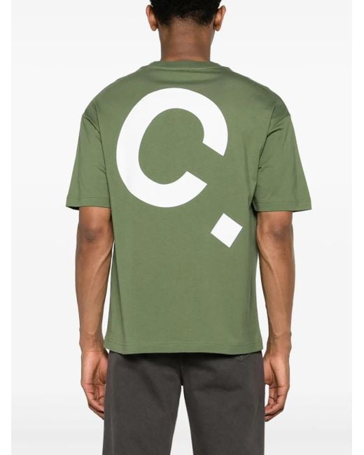 A.P.C. Green Lisandre Cotton T-Shirt