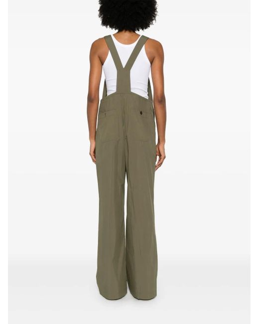 P.A.R.O.S.H. Green Poplin Jumpsuit