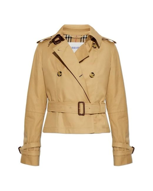 Burberry Natural Swarby Trench Coat