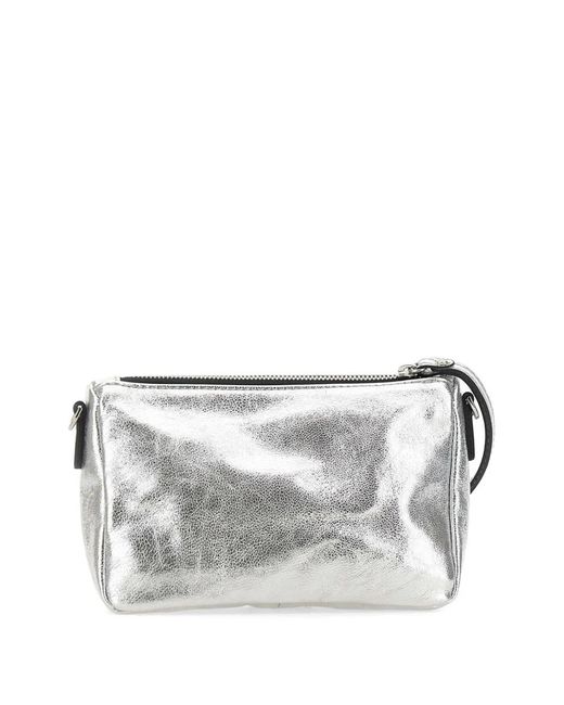 Gianni Chiarini Gray Nora Clutch Bag