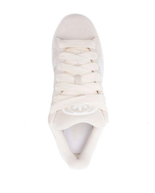 Adidas White Campus 00S Suede Sneakers