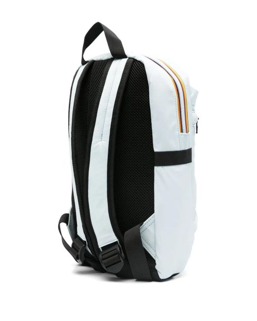 K-Way White Small Laon Backpack