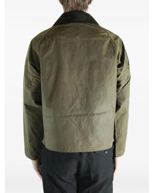 Barbour Spey Gewaxt Jack in het Green voor heren