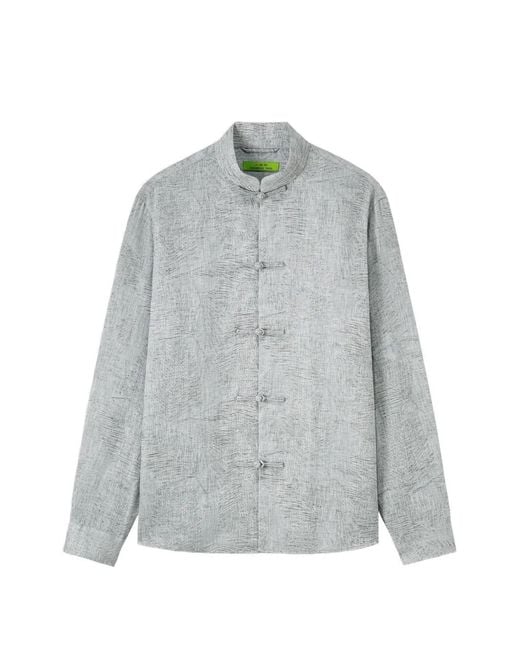 Shanghai Tang Gray Tang Shirt for men