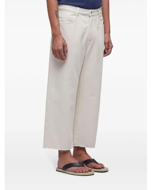 Osklen White Arpoador Wide-Leg Trousers for men
